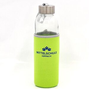 Trinkflasche aus Glas
