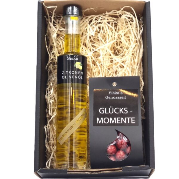 Sisko Genusszeit Zitronen Olivenöl oder Balsamico Essig mit Schokovarianten – Bild 2