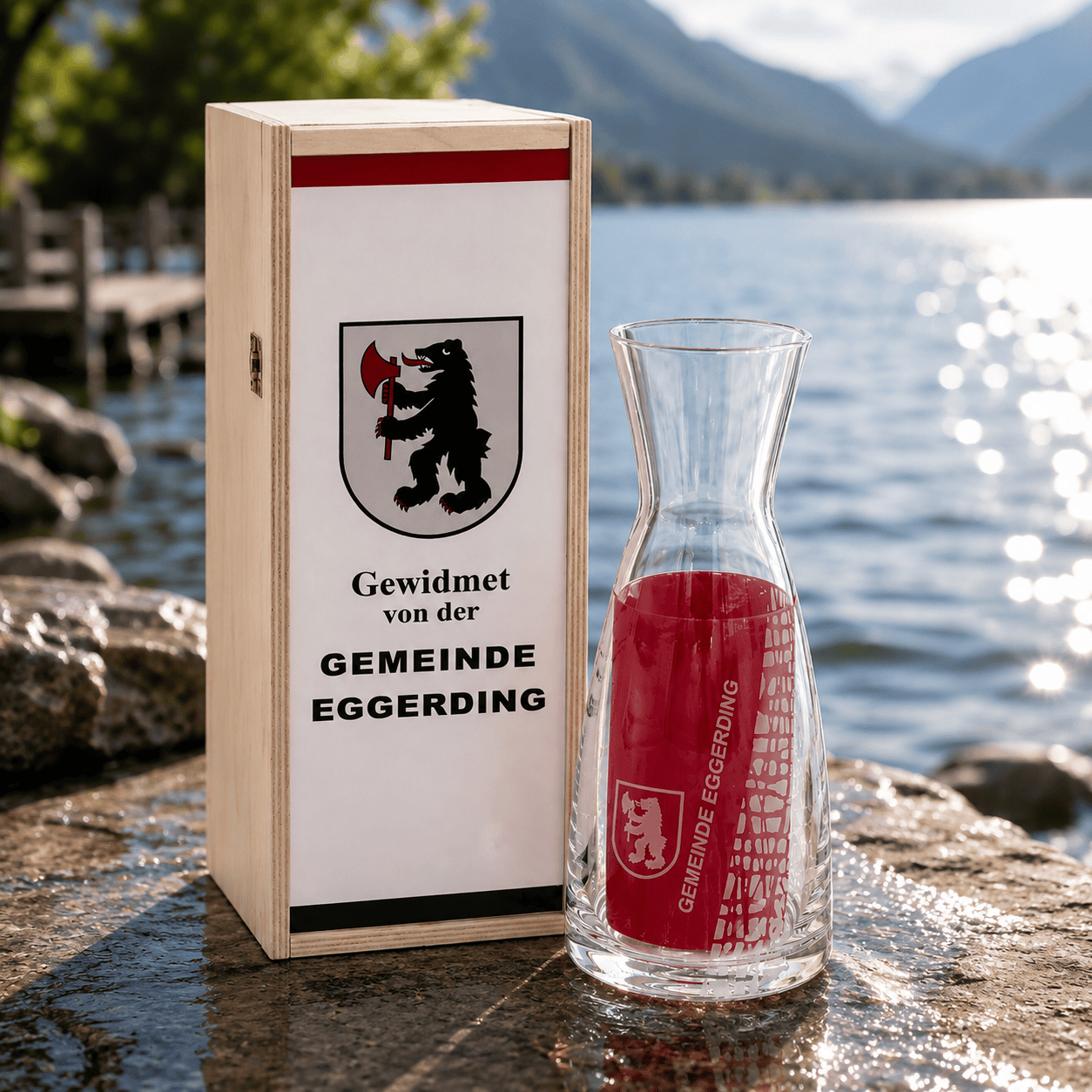 Exklusive Wasserkaraffe 1,0l – Bild 4