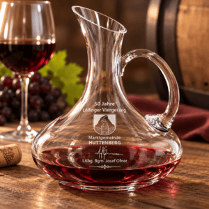 Wein Dekanter mit Henkel